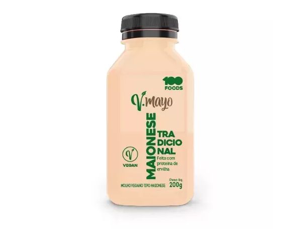 Maionese Vegana Tradicional 100 Foods - 200g