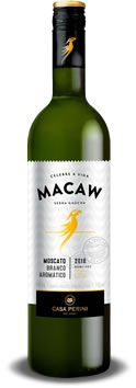 Vinho Branco Moscato Demi-Sec 750ml - Macaw