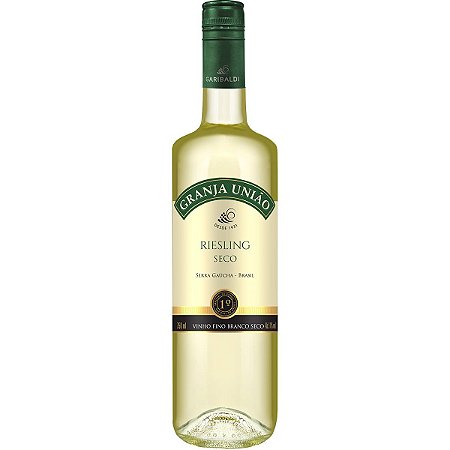 Vinho Granja União Branco Seco Riesling 750ml -  GARIBALDI