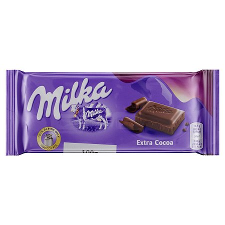 Chocolate Extra Cocoa 100g - Milka
