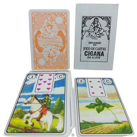 Jogo de Cartas Cigana da Sorte