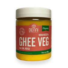 Manteiga Ghee vegana Benni sal rosa c 200g