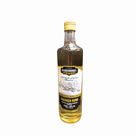 Cachaça Barreirinha Ouro 600 ml