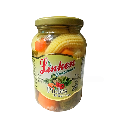 Picles em conserva Linken 300g