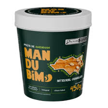 Pasta de Amendoim Integral com Granulado Mandubim 450g
