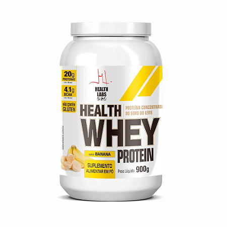 Whey Protein Health banana 900g