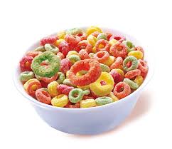 Sucrilhos coloridos Fruit Rings kg