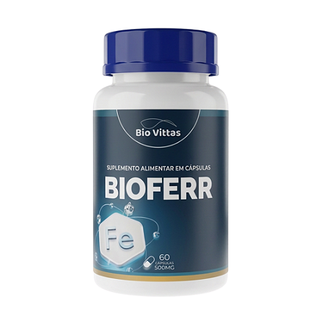 Bioferr 60 Caps 500mg Bio Vittas