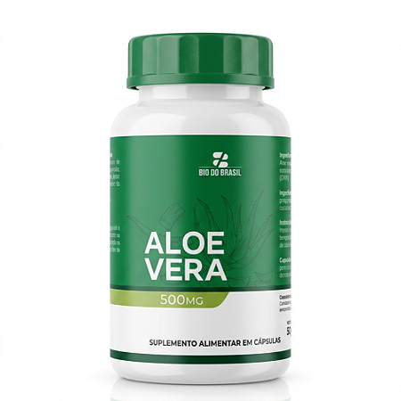 Aloe vera 60 Caps 500mg Bio do Brasil