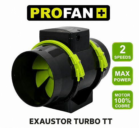Exaustor Profan TT Turbo 220V 2 Velocidades