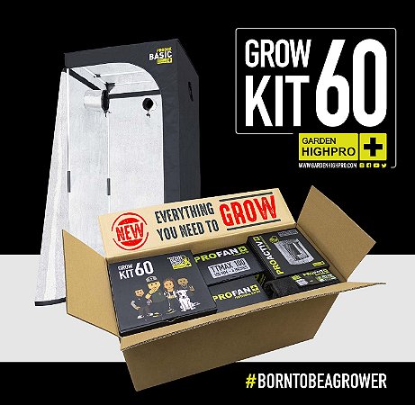 Kit Completo de Cultivo Indoor Grow Kit 60 Garden HighPro LED 60W