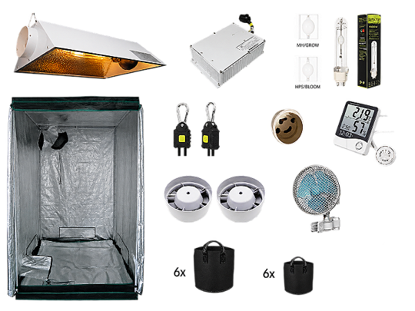 KIT GROW LEC 315 ( CMH 315W ) ( até 6 plantas )