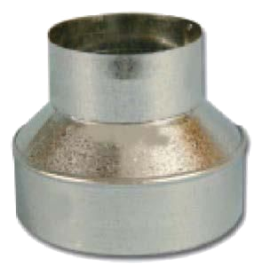 Redutor de Duto de Exaustão 150 para 100 mm