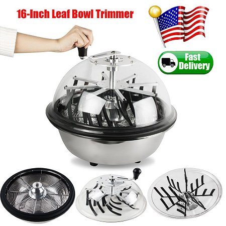 MÁQUINA MANUAL DE TRIMMER - 16" BOWL TUMBLE TRIMMER -