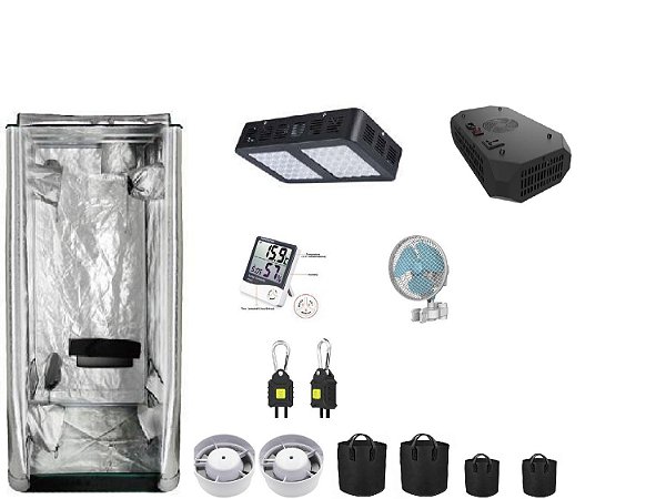 KIT GROW LED 300 -     ( 1 a 2 plantas )