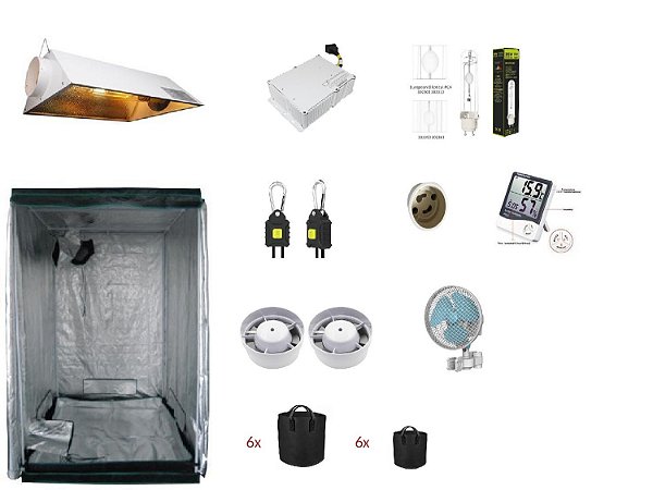 KIT GROW LEC 315 ( CMH 315W ) ( até  6 plantas )