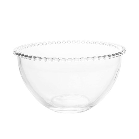 SALADEIRA CRISTAL DE CHUMBO LINHA PEARL 21CM WOLFF