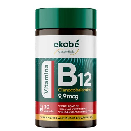 Vitamina B12 30 cáps - Ekobé