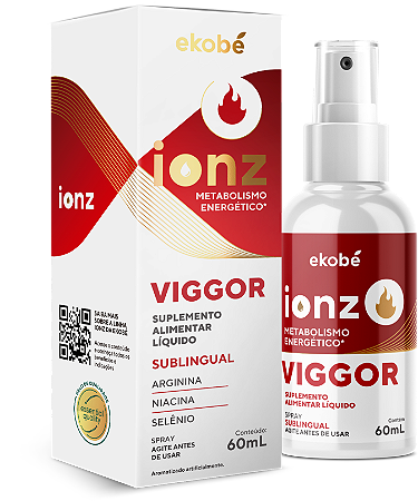 Ionz Viggor - 60 ml. - Ionizados - Ekobé