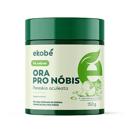 Ora Pro Nóbis em Pó Ekobé Vegano Abacaxi com Hortelã 150g