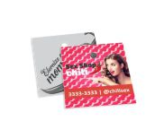 250UNID TAGS COUCHE 250G VERNIZ LOCALIZADO FR 45X51MM - 4X1