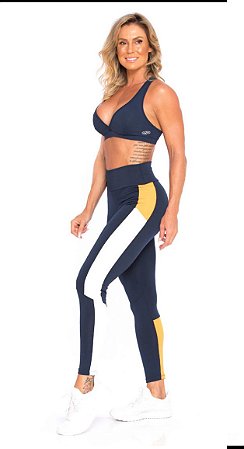 Calça Fuso Afrodite - Di Paula - Aquafit - Praia, Fitness e Roupas com  Proteção UV