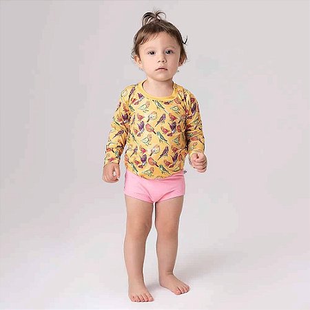 Camiseta Baby Com Proteção Uv - Uv Line