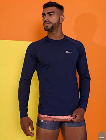 Camiseta Masculina Com Proteção UV- Do Corpo