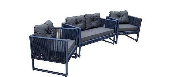 Conjunto Bahia em corda náutica  by DeckDecor