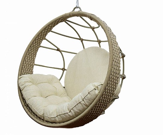 Balanço suspenso Lua cheia - Corda náutica by DeckDecor
