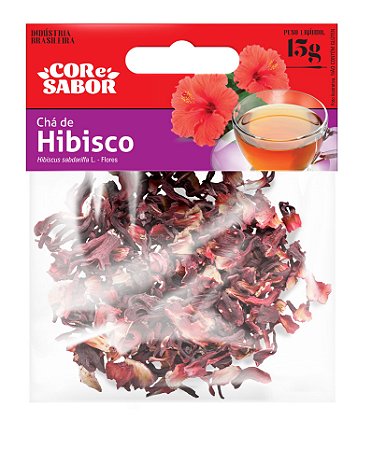 CHÁ HIBISCO 15G