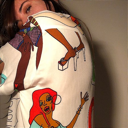 CAMISA TÔ COLORIDXH FUNK GEWS