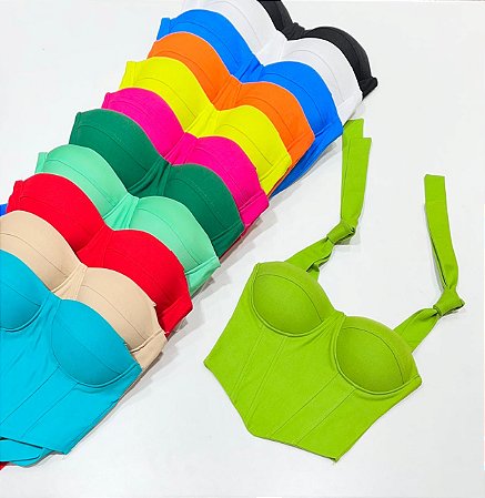 Cropped slim - quatro alças