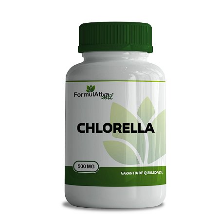 Chlorella 500Mg (60 Cápsulas) - Fórmulativa Mil