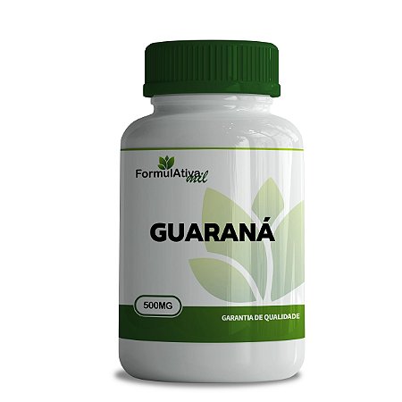 Guaraná 500Mg 60 Cápsulas - Fórmulativa Mil
