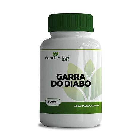 Garra Do Diabo 500mg 60 Cápsulas - Fórmulativa Mil