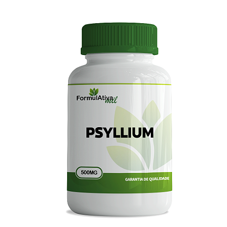 Psyllium 500mg 30 cápsulas