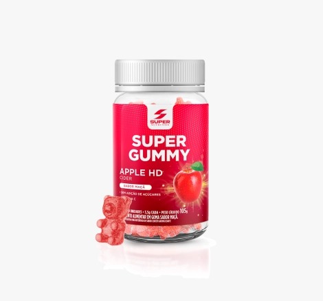 SUPER GUMMY - APPLE CIDER HD (30 gomas)