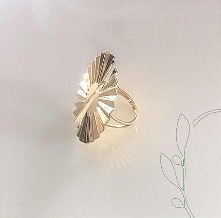 Anel Leque em Ouro Amarelo 18k