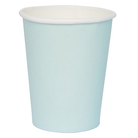 Copo de papel  270 ml (8 und) - Verde Menta