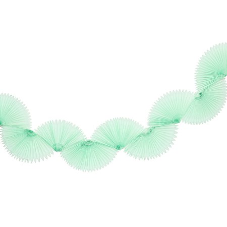 Verde Menta - Guirlanda Leque