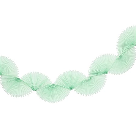 Verde Menta - Guirlanda Leque