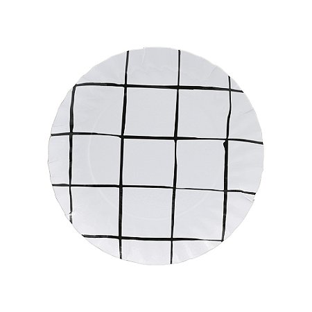 Grid - Prato de Papel P 14cm (5 und)