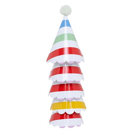 Listra Multicolorida - Chapeuzinho Pompom (5 und)