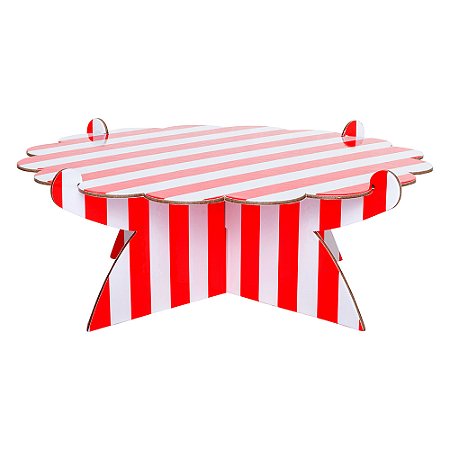 Listra Vermelho - Boleira Daisy