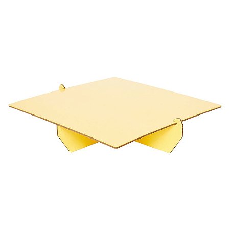 Amarelo Manteiga - Bandeja Quadrada