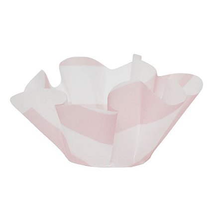 Listra Rosa - Forminha de doce Vegetal (10und)