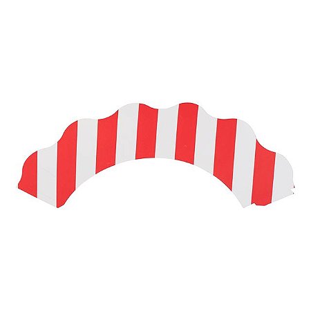 Listra Vermelho - Saia Cupcake G (10 und)