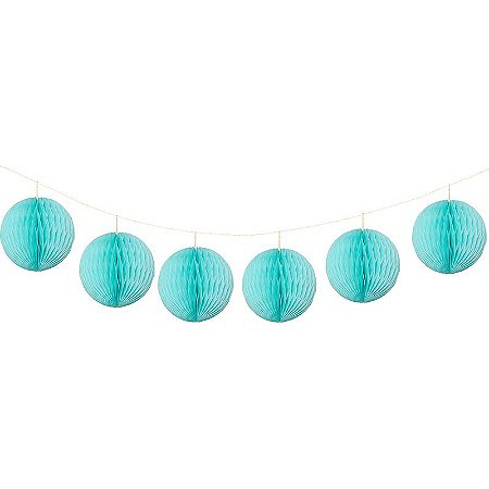 Verde Acqua - Guirlanda Mini Globo