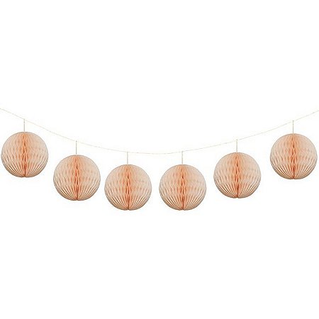Nude Claro - Guirlanda Mini Globo